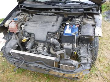 Motore fiat 1.3 multijet, radiatore, intercooler