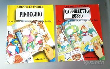 PINOCCHIO E CAPPUCCETTO ROSSO MALIPIERO 1989 - Collezionismo In vendita a  Brescia