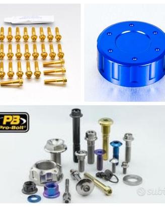 Pro Bolt bulloneria viti ergal tappi dadi titanio