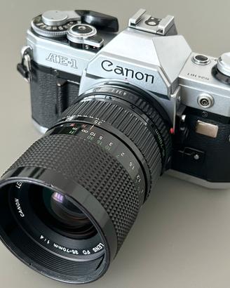 Fotocamera reflex analogica CANON AE-1 zoom 35-70