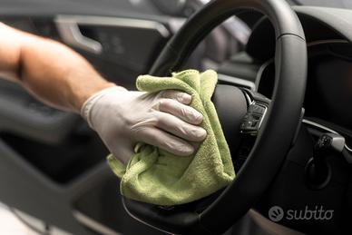 lavaggio interno auto a domicilio.