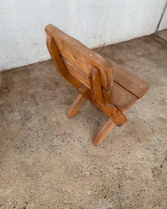 Sedie in legno massello