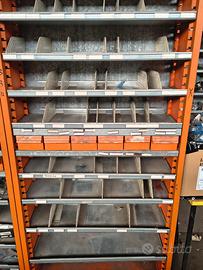 Scaffalature linea accessori Fiat anni 80 