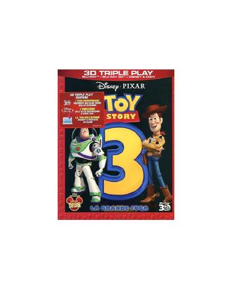 Toy Story 3 3D Triple Play Blu-Ray Slip Usato