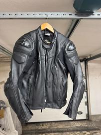 Giubbotto moto pelle Alpinestara nero - Tg 50EU/40