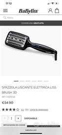 Spazzola elettrica lisciante Babyliss