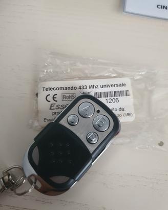 Telecomando 433 Mhz autoapprendente 4 tasti