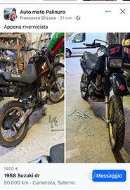 Suzuki dr600.  Prezzo trattabile