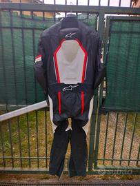 tuta pelle moto taglia 54