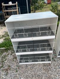Batterie di gabbie di cova/allevamento