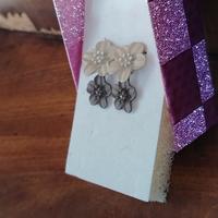 orecchini forma di fiore