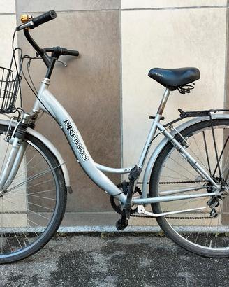 BICI 28 AMMORTIZZATA CESTINO 2 PORTAPACCHI CAMBIO 