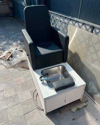 Sedia DORIS multiuso per pedicure