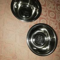 ciotole in acciaio 2 pz
