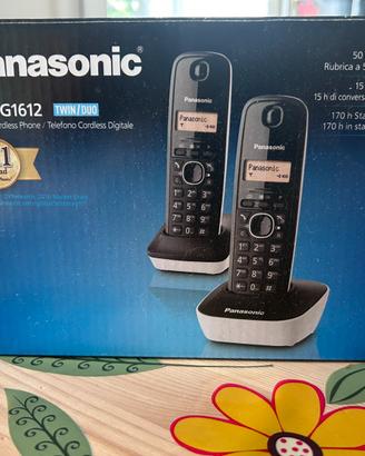 Cordless Panasonic KX-TG1612 TWIN/DUO