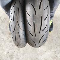Gomme Metzeler SportecM9rr seminuove 120/70190/50