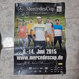 Poster Mercedes Cup Rafael Nadal + 3 palline
