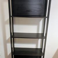 Libreria IKEA Legno Nera Buone Condizioni 