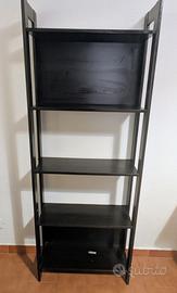Libreria IKEA Legno Nera Buone Condizioni 