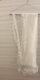 Abito da sposa elegante con velo – effetto 2 in 1