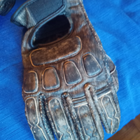 Guanti moto in pelle
