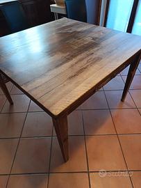 tavolo da cucina in noce