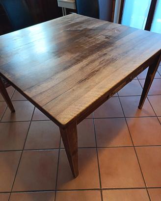 tavolo da cucina in noce