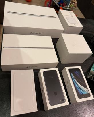 Scatole Apple per iPhone/iPad/iWatch/MacBook Pro