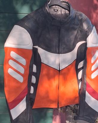 Giacca da moto in pelle size L