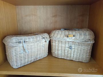 Coppia cestini merenda