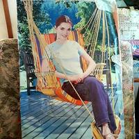 Poltroncina a dondolo da appendere 