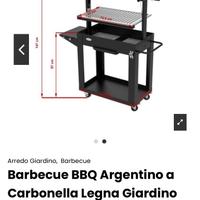 BRACIERE con carrucola