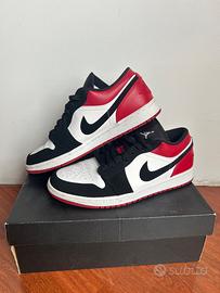 Jordan 1 Low Black Toe 2019