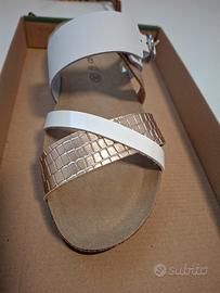 Nuovo ciabatta Grunland donna nr 36 in pelle