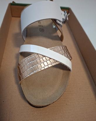 Nuovo ciabatta Grunland donna nr 36 in pelle