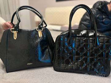 2 borse MELUSSO nere eleganti