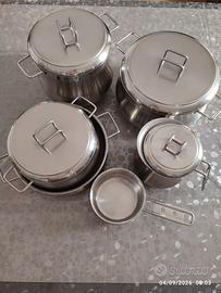 Batteria pentole BARAZZONI inox