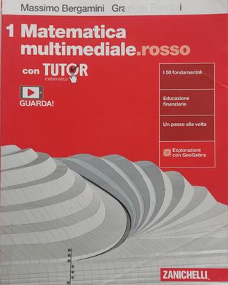 Matematica multimediale.rosso 1  ISBN 978880884182