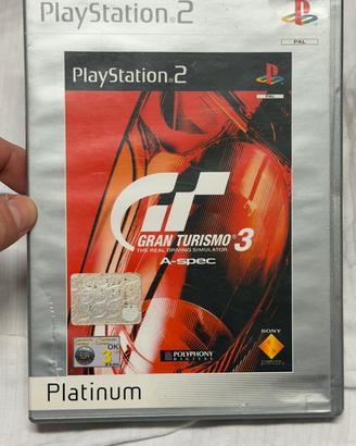 Granturismo 3 platinum edition per PS2 come nuovo