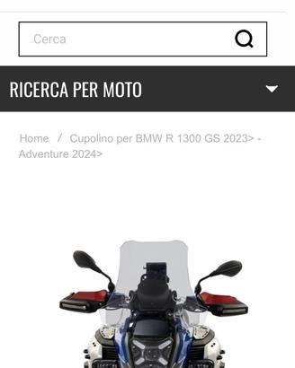 Cupolino BMW gs 1300 st/adv