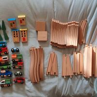 Trenino in legno Ikea