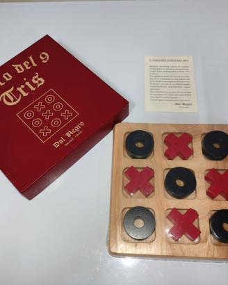 GIOCO VINTAGE del 9 TRIS della DAL NEGRO