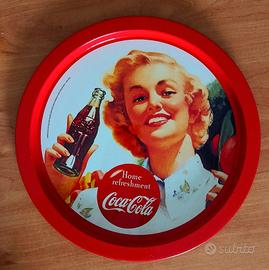 Vassoio Coca Cola in metallo