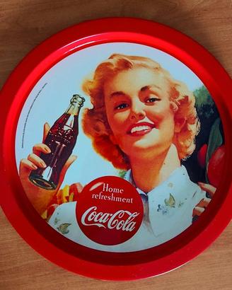 Vassoio Coca Cola in metallo