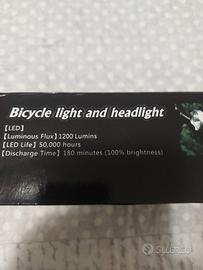 Luce anteriore a LED per mtb/gravel/corsa