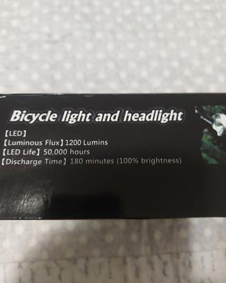 Luce anteriore a LED per mtb/gravel/corsa