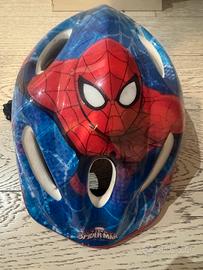 Casco da bici bambino uomo ragno