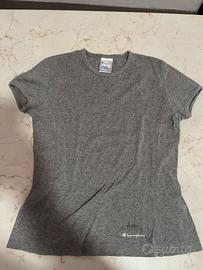 Maglietta grigia champion