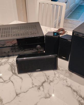 impianto media YAMAHA HTR-4068