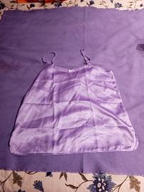 Canotta in seta per donna o ragazza 